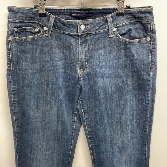 Levi’s 545 Low Cut Boot Denim Jeans 14 Long - Picture 2 of 15
